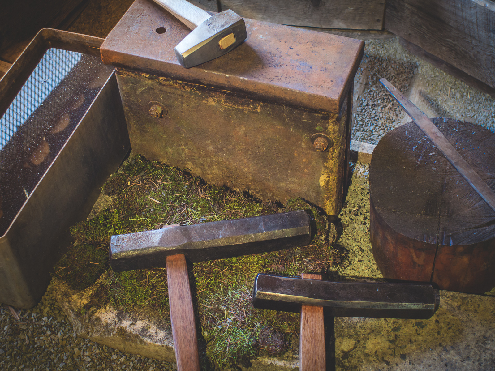 Island Blacksmith: Traditionally crafted knives from reclaimed steel.